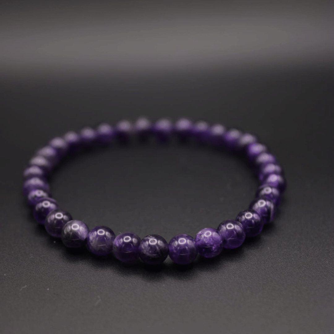 Bracelet en Améthyste - Anti stress, Anxiété , Angoisse, Sommeil