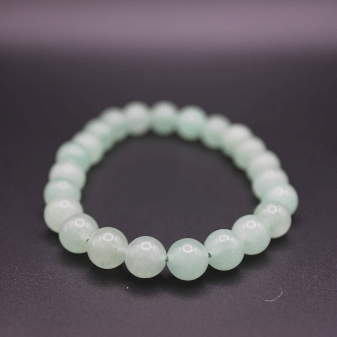 Bracelet en Aventurine - Prospérité , Réussite et Chance