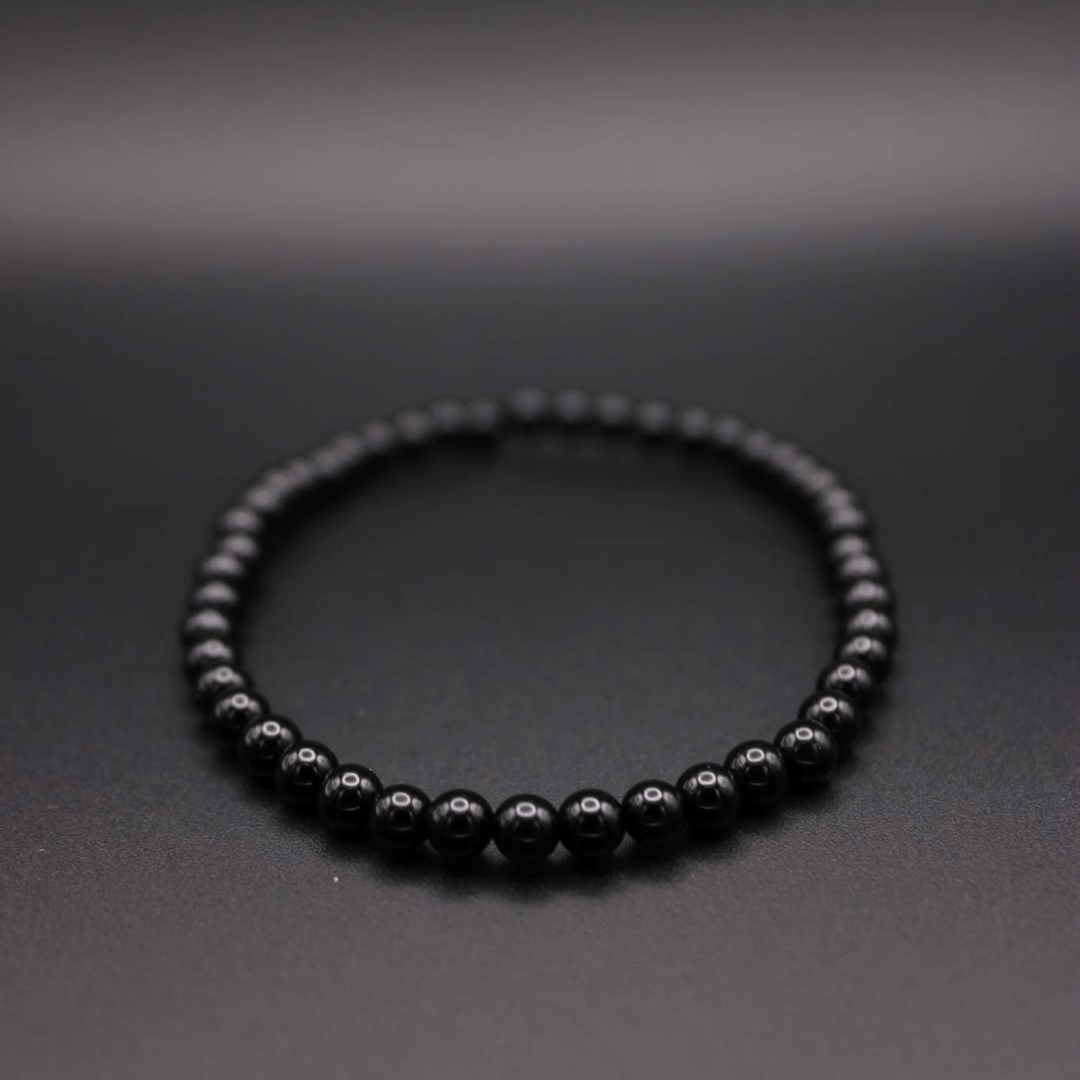Bracelet en Onyx - Stabilité , Protection, Ancrage