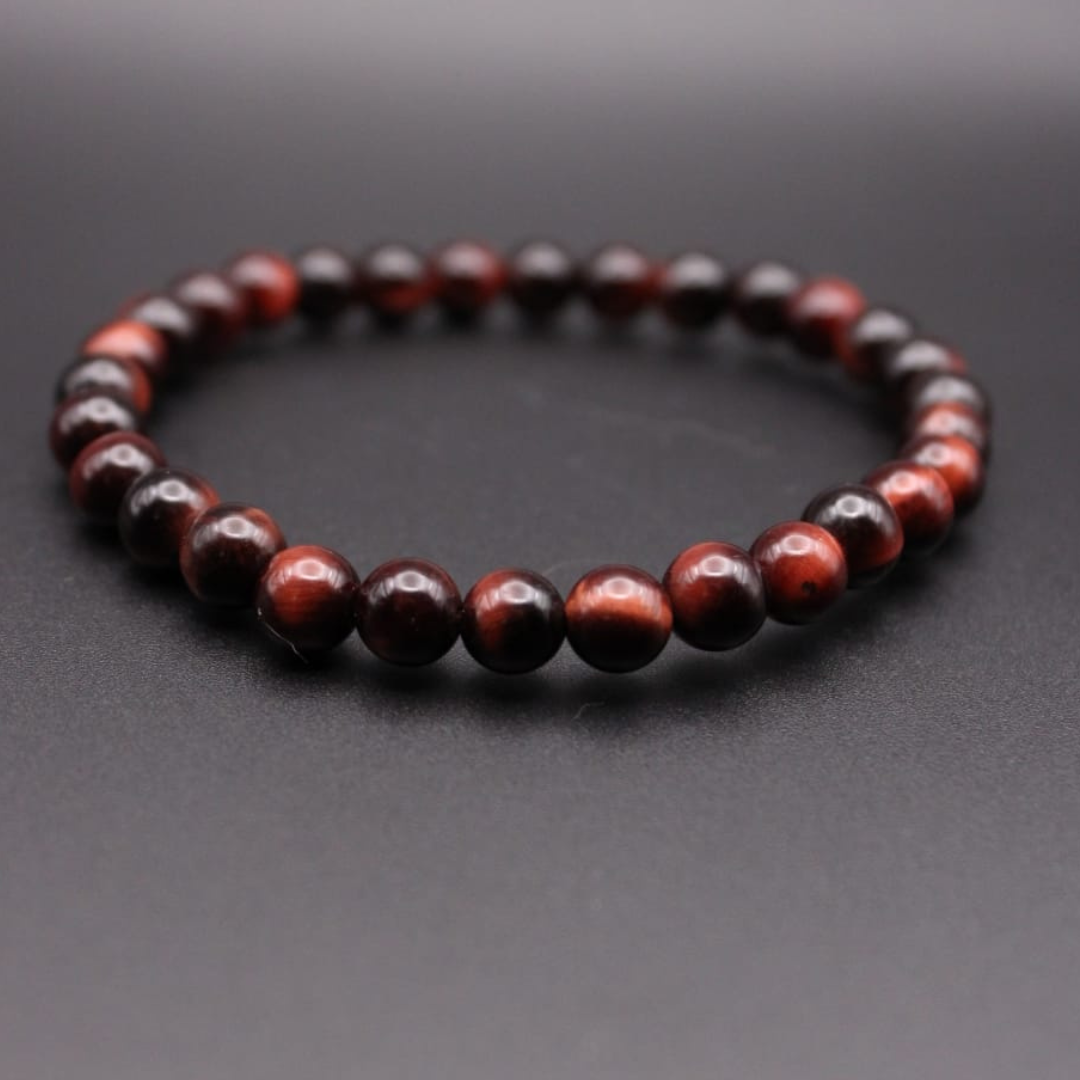 Bracelet en Œil de Taureau - Protection ,Courage ,Confiance