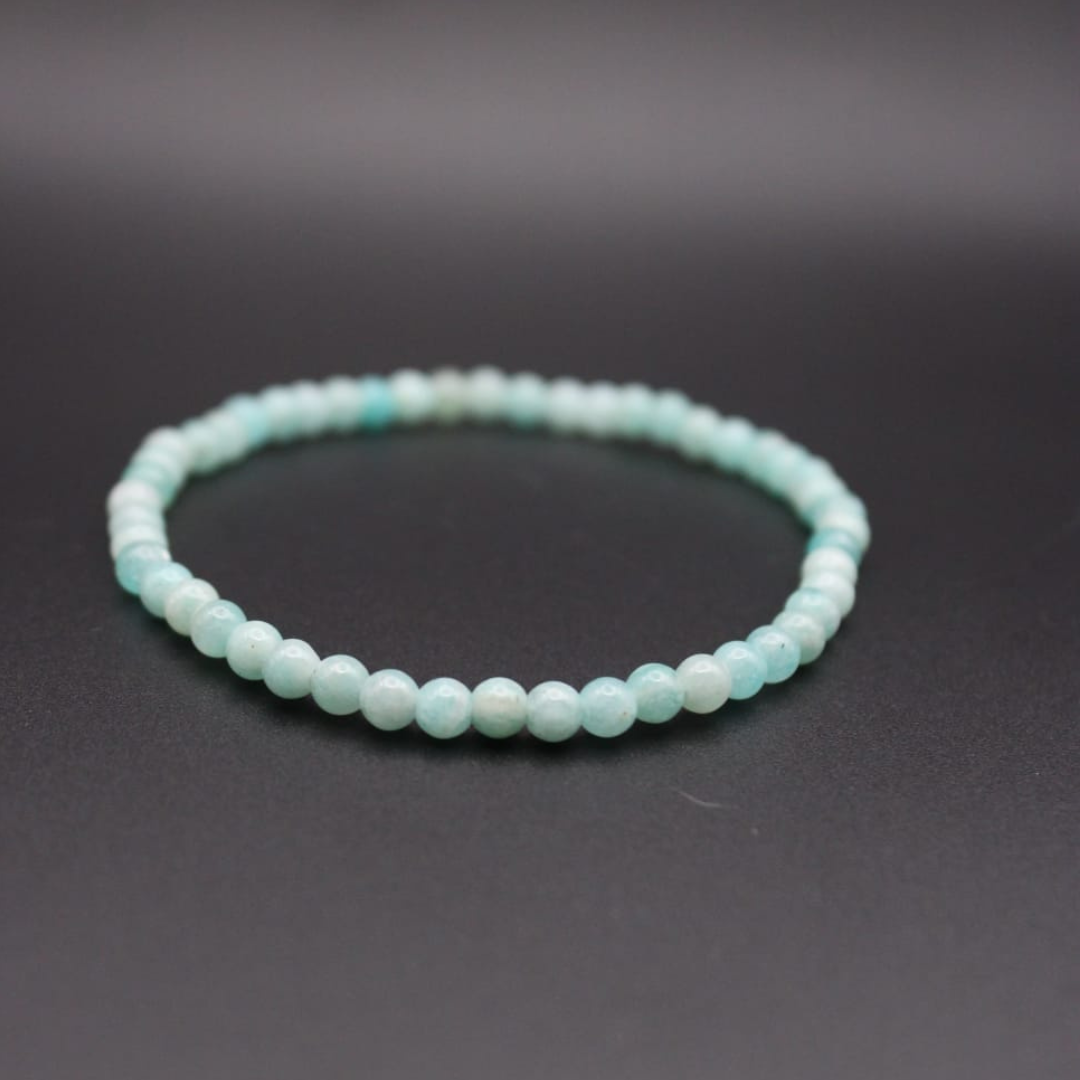 💎 Bracelet en Amazonite – Pierre d’Harmonie et de Communication