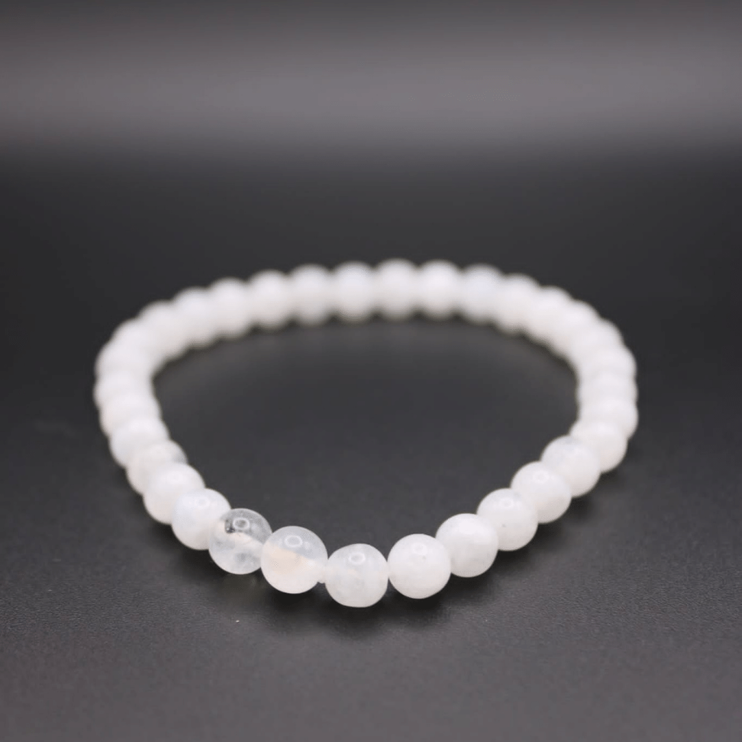 Bracelet en Pierre de Lune - Grossesse, Protection , Féminin sacré, Intuition