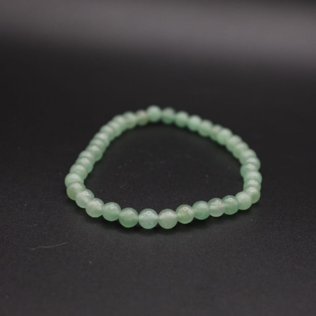 Bracelet en Aventurine - Prospérité , Réussite et Chance