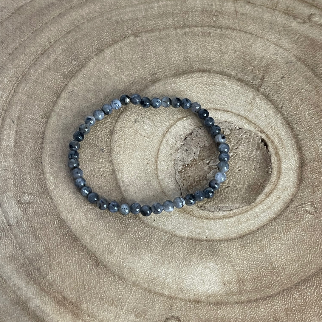 Bracelet en Larvikite – Emotion , Protection , Ancrage
