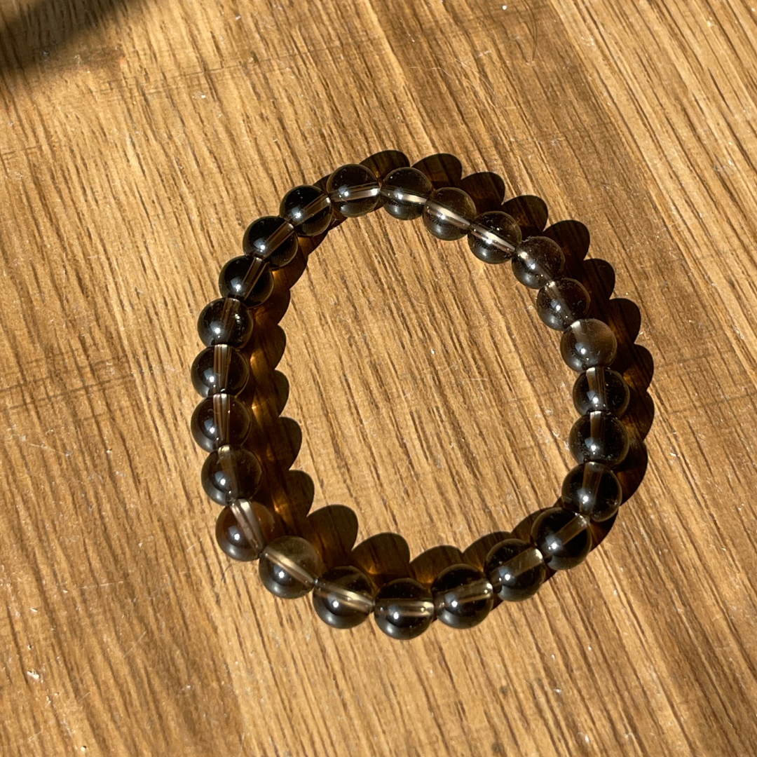 Bracelet en Quartz Fumé-Addiction, Tabac, Lâché prise