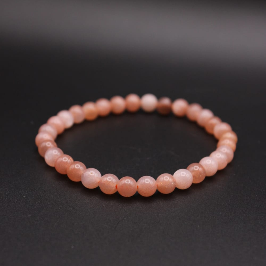 Bracelet en Pierre de Soleil - Joie , Bonheur, Réussite