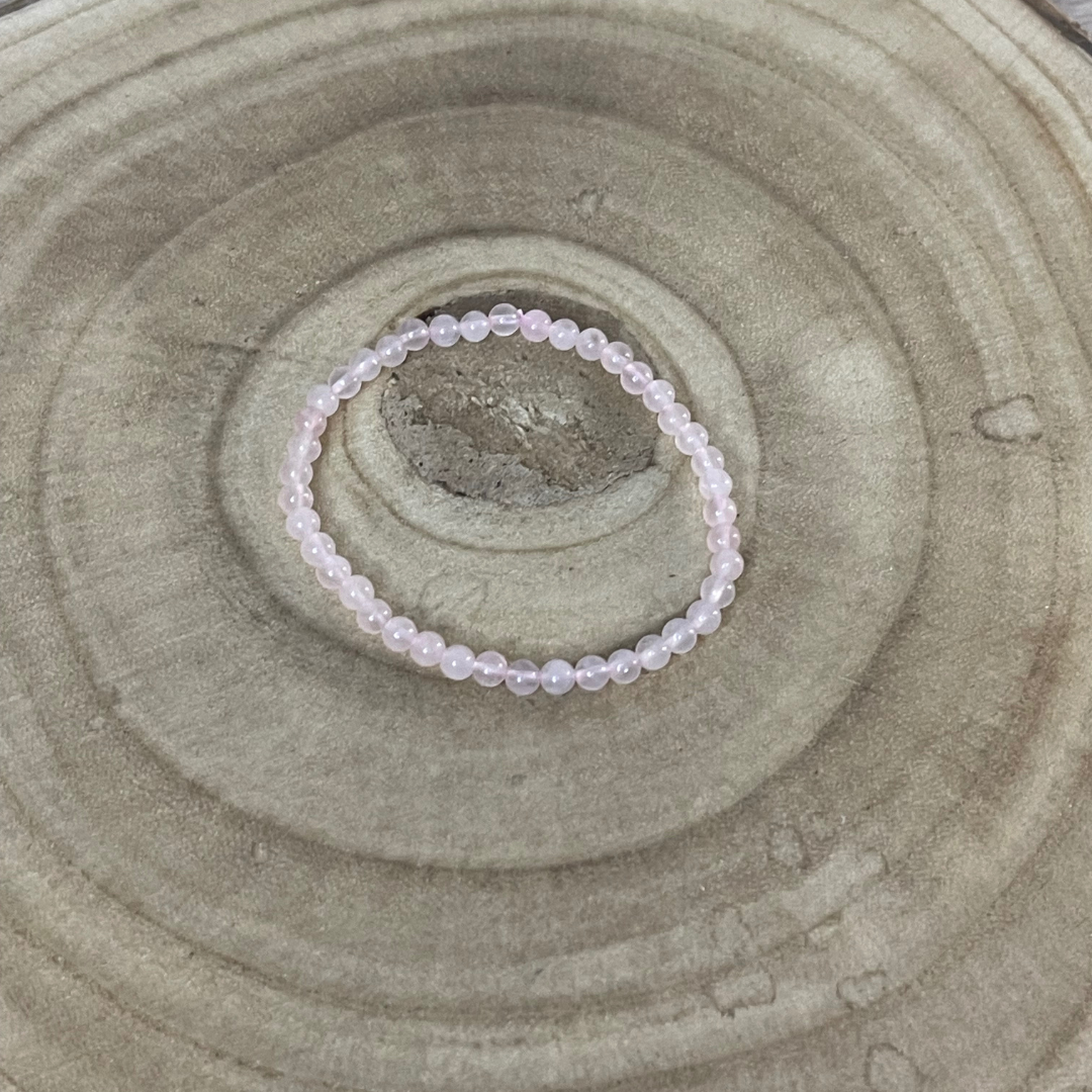 Bracelet en Quartz Rose - Amour de sois , Confiance ,Amour