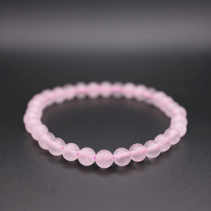 Bracelet en Quartz Rose - Amour de sois , Confiance ,Amour