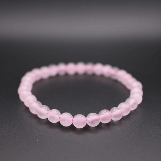 Bracelet en Quartz Rose