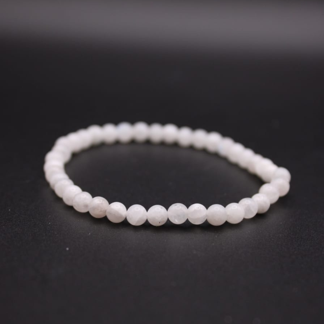 Bracelet en Pierre de Lune - Grossesse, Protection , Féminin sacré, Intuition