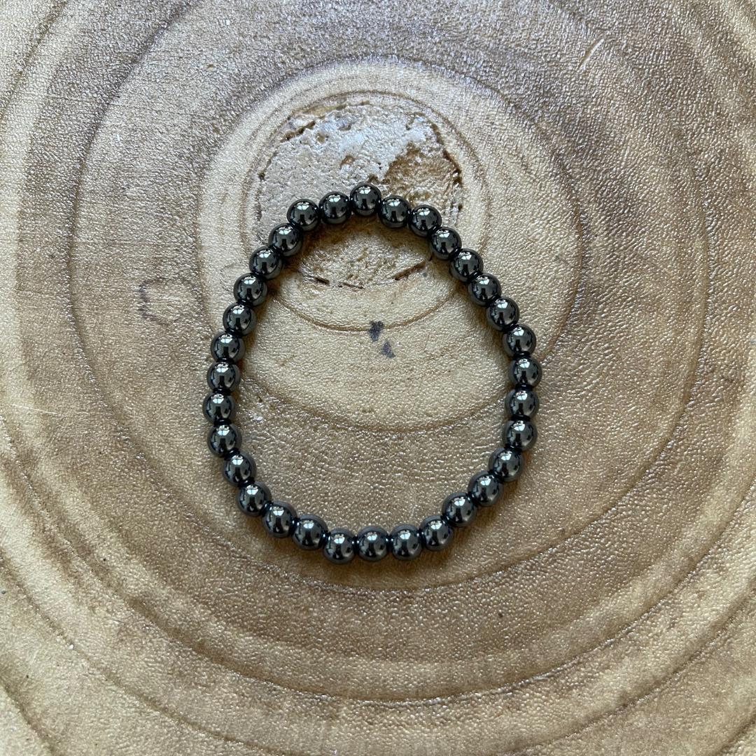 Bracelet en Hématite  - Stabilité , Ancrage