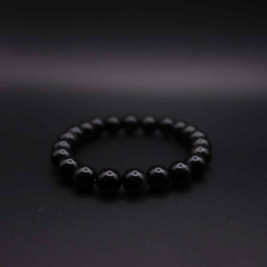 Bracelet en Obsidienne (6mm)