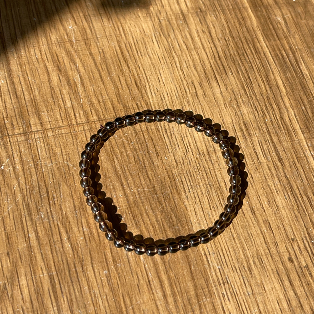 Bracelet en Quartz Fumé-Addiction, Tabac, Lâché prise
