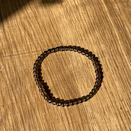 Bracelet en Quartz Fumé-Addiction, Tabac, Lâché prise