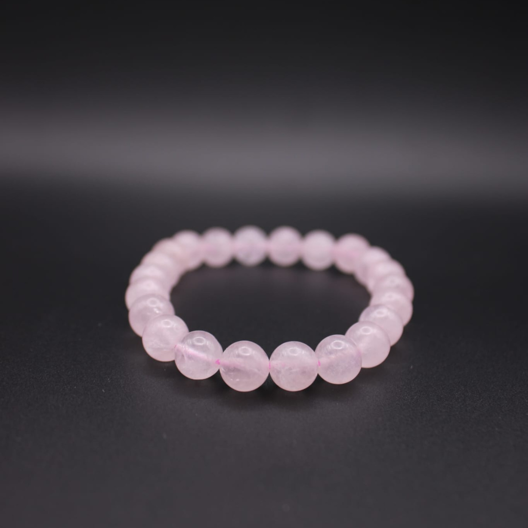 Bracelet en Quartz Rose