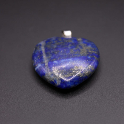 Pendentif Cœur en Lapis Lazuli - Sagesse et Sérénité