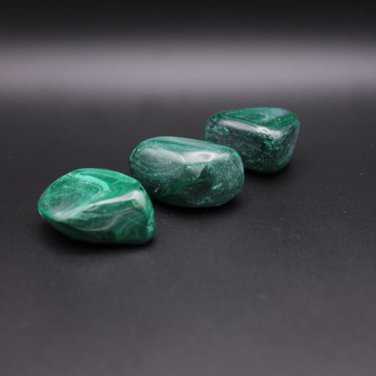 Malachite-Pierre roulée