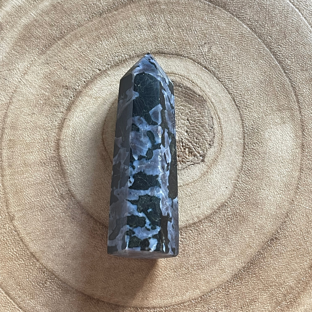 Pointe en Jaspe Gabbro- Spirituel, Clairvoyance, Stabilité
