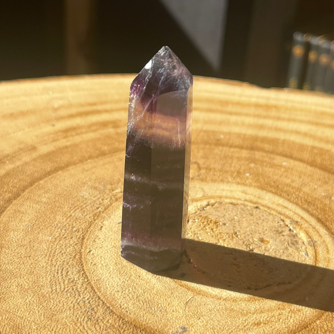 pointe en fluorite